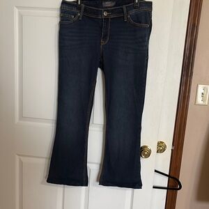 Torrid Blue Flare Wide Leg Jeans size 12 tall
